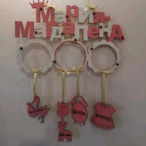 Бебешка табелка - визитка